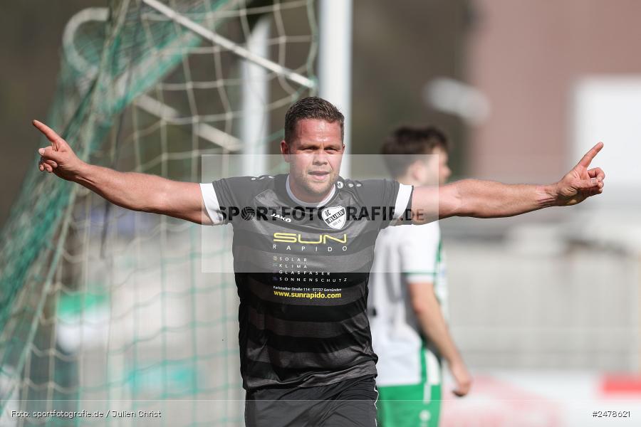 sport, action, Sportgelände, Kreisklasse Würzburg Gr. 3, Gössenheim, Fussball, FCG, FC Gössenheim, BSC Aura, BFV, BCA, 25. Spieltag, 13.04.2025 - Bild-ID: 2478621
