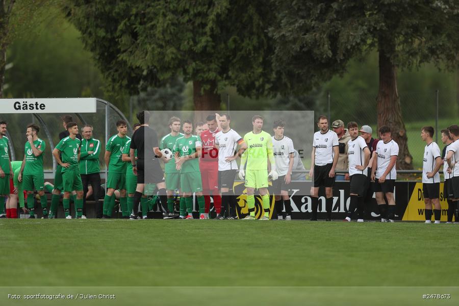 Fundamentum Sportpark, Karlburg, 16.04.2025, sport, action, BFV, Fussball, 25. Spieltag, Kreisliga Würzburg Gr. 2, FVT, TSV, FV Thüngersheim, TSV Karlburg II - Bild-ID: 2478673