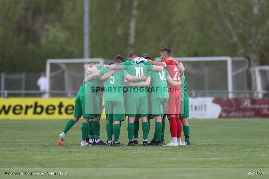 Fundamentum Sportpark, Karlburg, 16.04.2025, sport, action, BFV, Fussball, 25. Spieltag, Kreisliga Würzburg Gr. 2, FVT, TSV, FV Thüngersheim, TSV Karlburg II - Bild-ID: 2478681