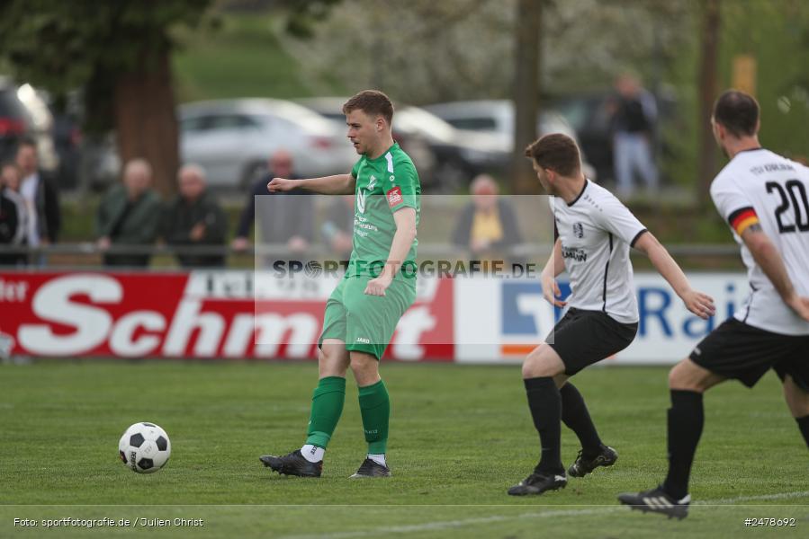 Fundamentum Sportpark, Karlburg, 16.04.2025, sport, action, BFV, Fussball, 25. Spieltag, Kreisliga Würzburg Gr. 2, FVT, TSV, FV Thüngersheim, TSV Karlburg II - Bild-ID: 2478692