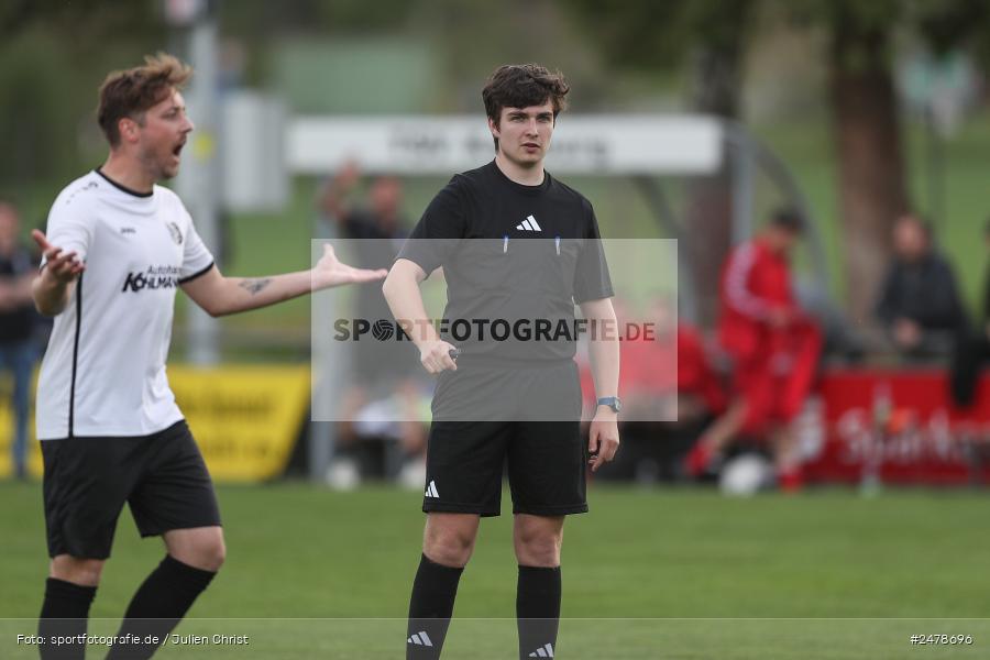 Fundamentum Sportpark, Karlburg, 16.04.2025, sport, action, BFV, Fussball, 25. Spieltag, Kreisliga Würzburg Gr. 2, FVT, TSV, FV Thüngersheim, TSV Karlburg II - Bild-ID: 2478696