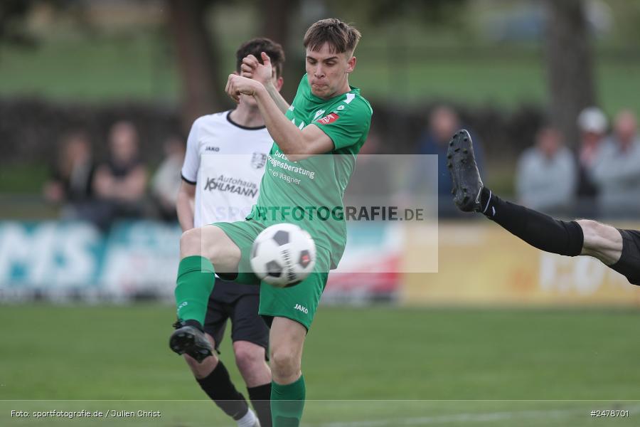 Fundamentum Sportpark, Karlburg, 16.04.2025, sport, action, BFV, Fussball, 25. Spieltag, Kreisliga Würzburg Gr. 2, FVT, TSV, FV Thüngersheim, TSV Karlburg II - Bild-ID: 2478701