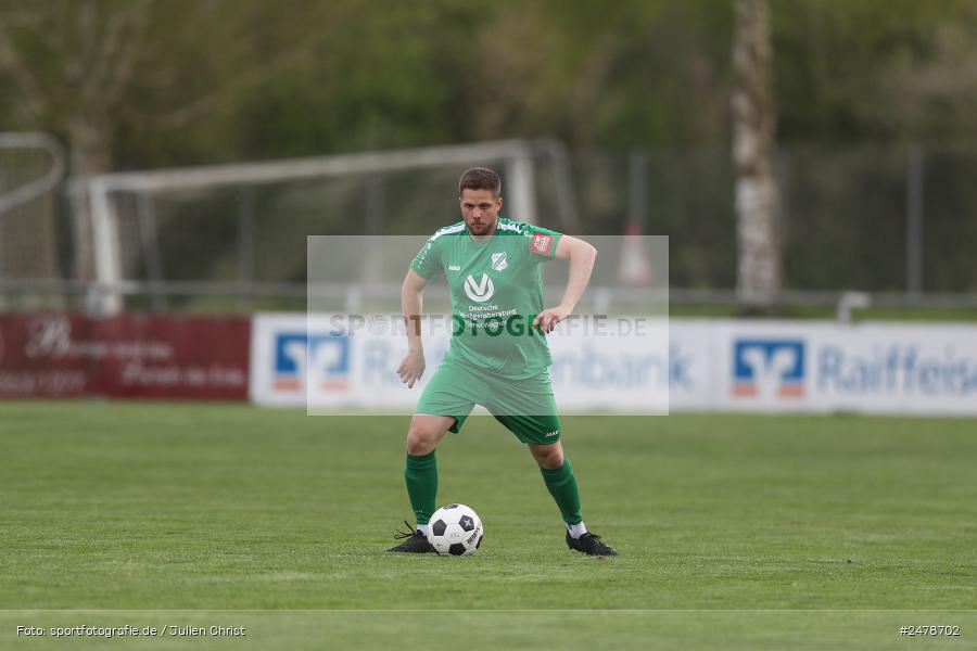 Fundamentum Sportpark, Karlburg, 16.04.2025, sport, action, BFV, Fussball, 25. Spieltag, Kreisliga Würzburg Gr. 2, FVT, TSV, FV Thüngersheim, TSV Karlburg II - Bild-ID: 2478702