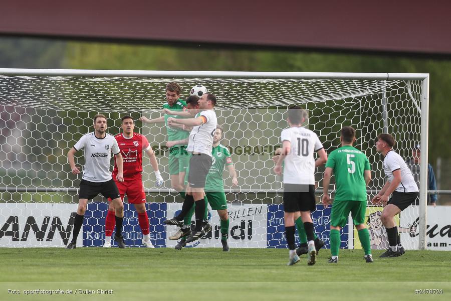 Fundamentum Sportpark, Karlburg, 16.04.2025, sport, action, BFV, Fussball, 25. Spieltag, Kreisliga Würzburg Gr. 2, FVT, TSV, FV Thüngersheim, TSV Karlburg II - Bild-ID: 2478724