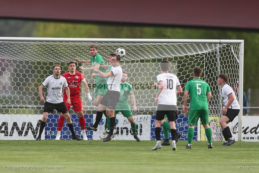 Fundamentum Sportpark, Karlburg, 16.04.2025, sport, action, BFV, Fussball, 25. Spieltag, Kreisliga Würzburg Gr. 2, FVT, TSV, FV Thüngersheim, TSV Karlburg II - Bild-ID: 2478725