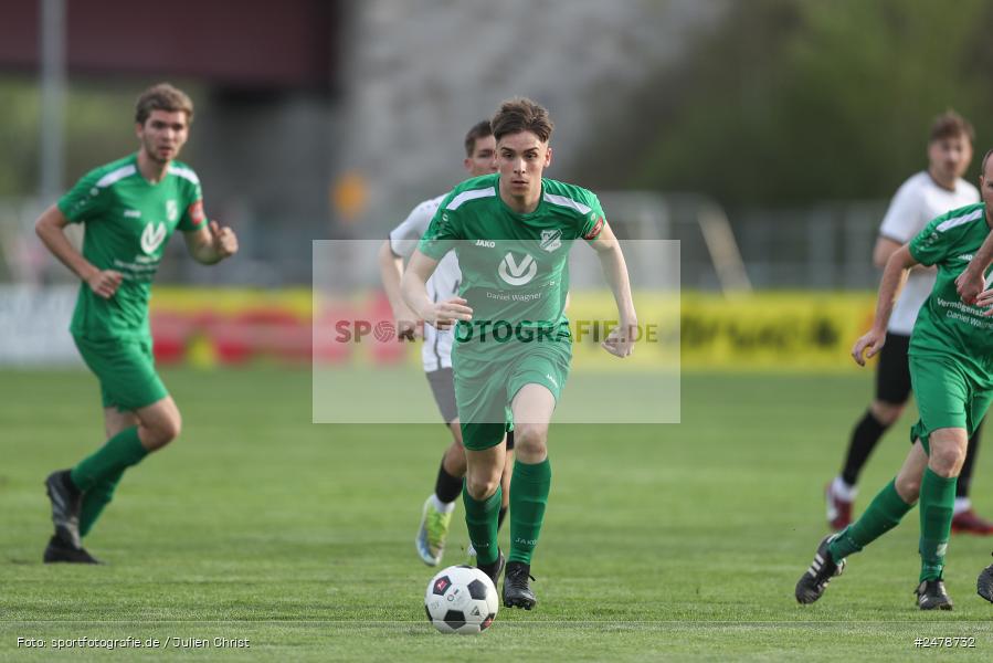 Fundamentum Sportpark, Karlburg, 16.04.2025, sport, action, BFV, Fussball, 25. Spieltag, Kreisliga Würzburg Gr. 2, FVT, TSV, FV Thüngersheim, TSV Karlburg II - Bild-ID: 2478732