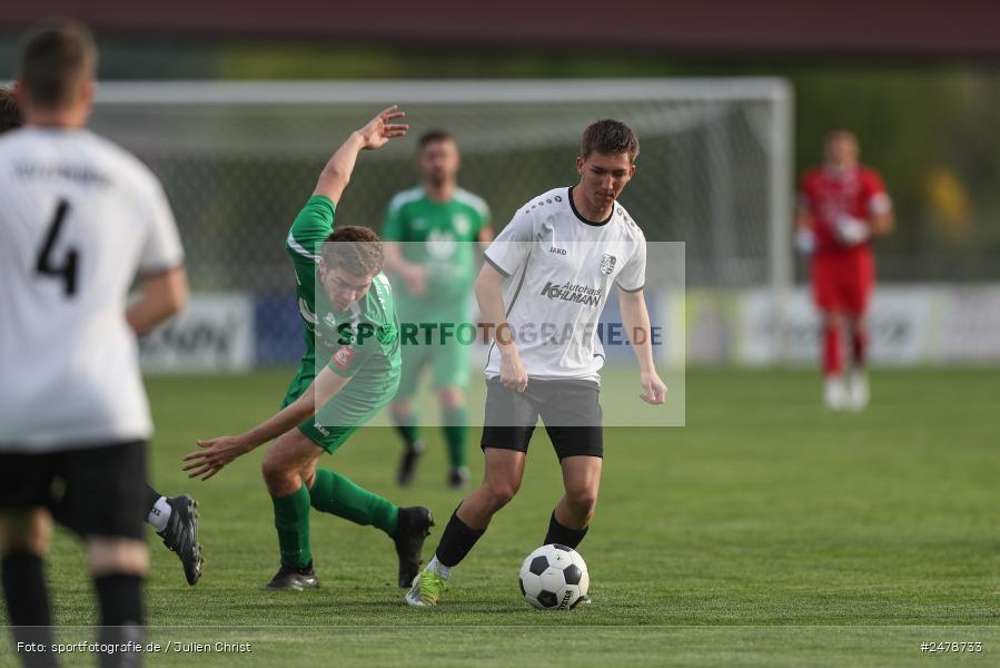 Fundamentum Sportpark, Karlburg, 16.04.2025, sport, action, BFV, Fussball, 25. Spieltag, Kreisliga Würzburg Gr. 2, FVT, TSV, FV Thüngersheim, TSV Karlburg II - Bild-ID: 2478733