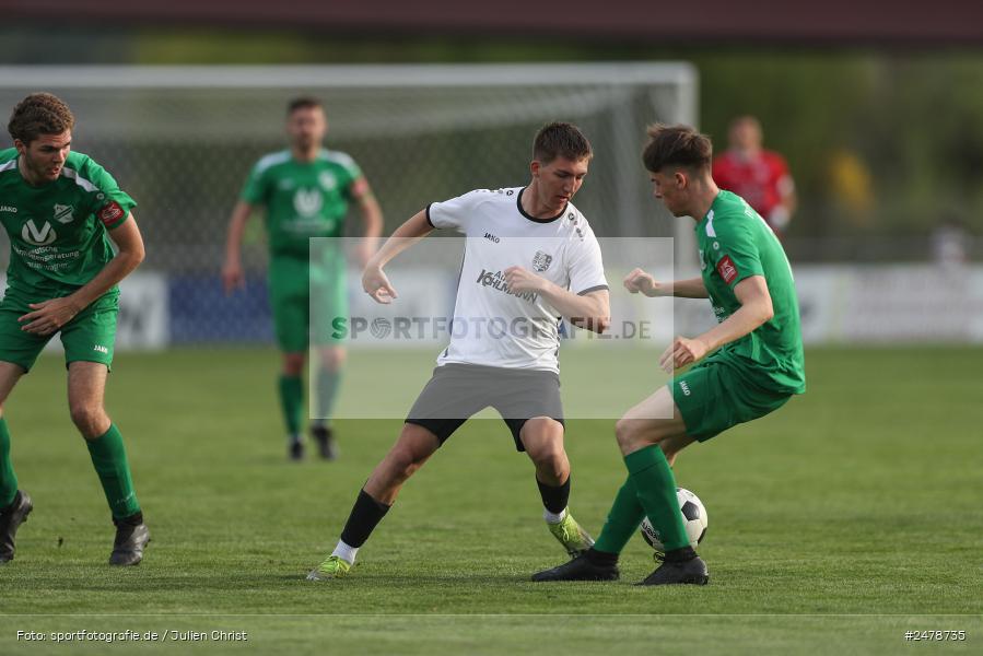Fundamentum Sportpark, Karlburg, 16.04.2025, sport, action, BFV, Fussball, 25. Spieltag, Kreisliga Würzburg Gr. 2, FVT, TSV, FV Thüngersheim, TSV Karlburg II - Bild-ID: 2478735