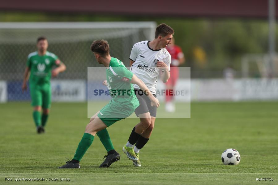 Fundamentum Sportpark, Karlburg, 16.04.2025, sport, action, BFV, Fussball, 25. Spieltag, Kreisliga Würzburg Gr. 2, FVT, TSV, FV Thüngersheim, TSV Karlburg II - Bild-ID: 2478736