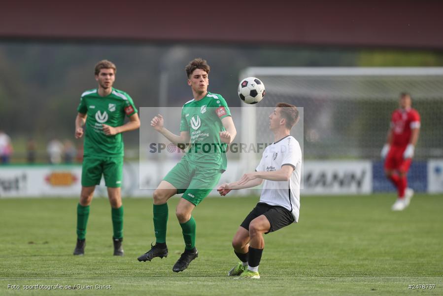 Fundamentum Sportpark, Karlburg, 16.04.2025, sport, action, BFV, Fussball, 25. Spieltag, Kreisliga Würzburg Gr. 2, FVT, TSV, FV Thüngersheim, TSV Karlburg II - Bild-ID: 2478737