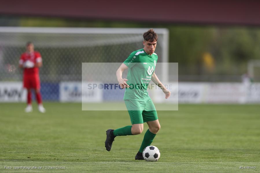 Fundamentum Sportpark, Karlburg, 16.04.2025, sport, action, BFV, Fussball, 25. Spieltag, Kreisliga Würzburg Gr. 2, FVT, TSV, FV Thüngersheim, TSV Karlburg II - Bild-ID: 2478740