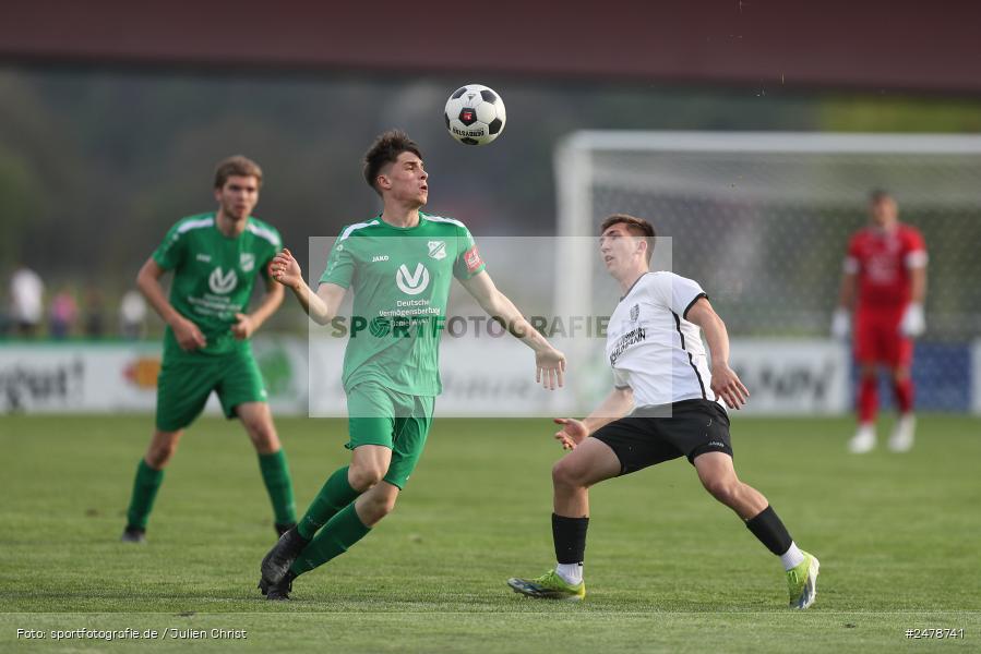 Fundamentum Sportpark, Karlburg, 16.04.2025, sport, action, BFV, Fussball, 25. Spieltag, Kreisliga Würzburg Gr. 2, FVT, TSV, FV Thüngersheim, TSV Karlburg II - Bild-ID: 2478741
