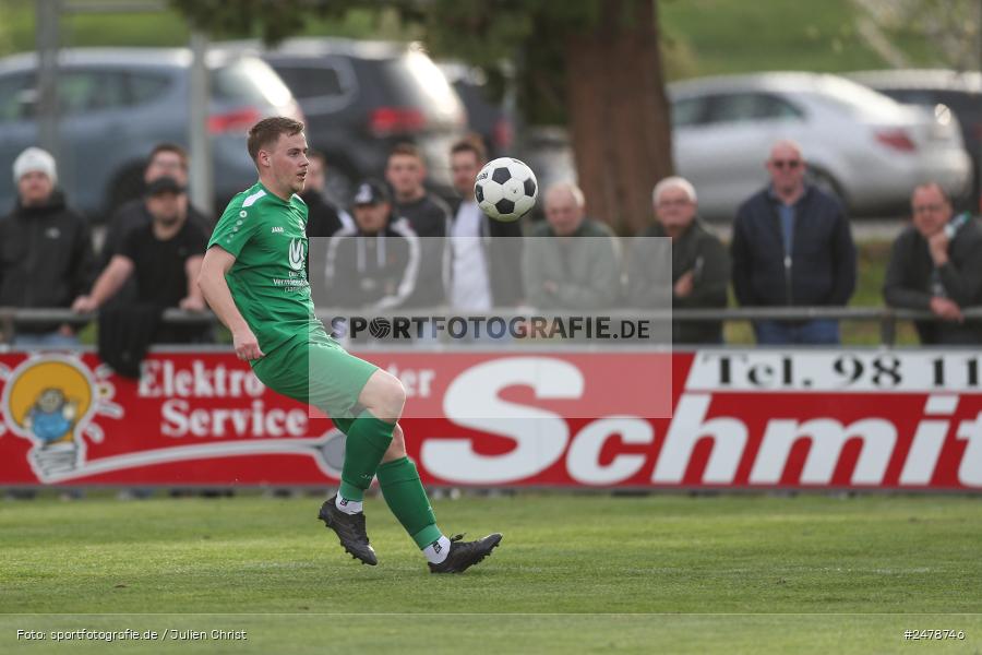 Fundamentum Sportpark, Karlburg, 16.04.2025, sport, action, BFV, Fussball, 25. Spieltag, Kreisliga Würzburg Gr. 2, FVT, TSV, FV Thüngersheim, TSV Karlburg II - Bild-ID: 2478746