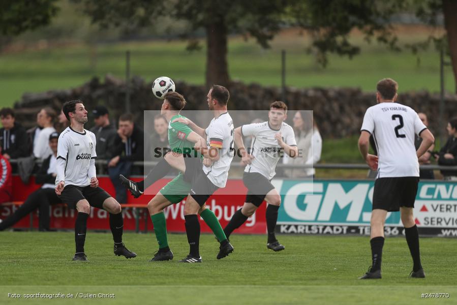 Fundamentum Sportpark, Karlburg, 16.04.2025, sport, action, BFV, Fussball, 25. Spieltag, Kreisliga Würzburg Gr. 2, FVT, TSV, FV Thüngersheim, TSV Karlburg II - Bild-ID: 2478770
