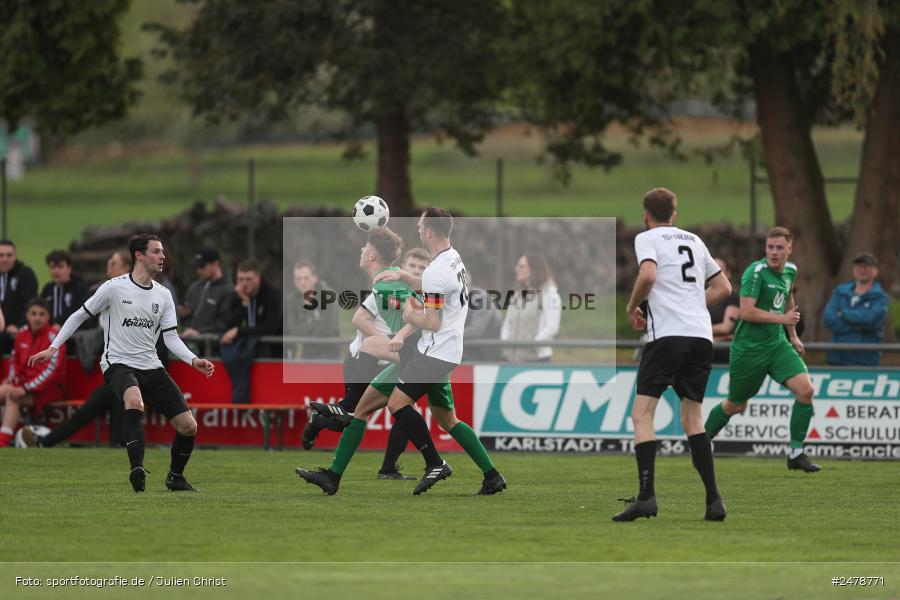 Fundamentum Sportpark, Karlburg, 16.04.2025, sport, action, BFV, Fussball, 25. Spieltag, Kreisliga Würzburg Gr. 2, FVT, TSV, FV Thüngersheim, TSV Karlburg II - Bild-ID: 2478771