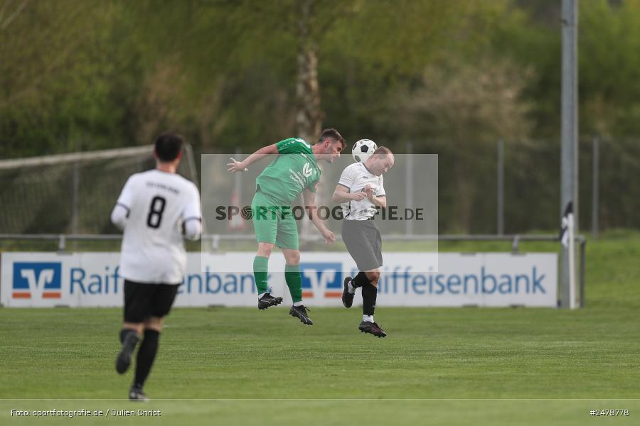 Fundamentum Sportpark, Karlburg, 16.04.2025, sport, action, BFV, Fussball, 25. Spieltag, Kreisliga Würzburg Gr. 2, FVT, TSV, FV Thüngersheim, TSV Karlburg II - Bild-ID: 2478778