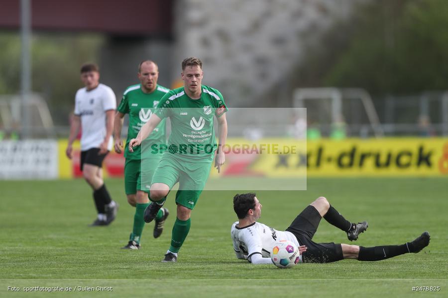 Fundamentum Sportpark, Karlburg, 16.04.2025, sport, action, BFV, Fussball, 25. Spieltag, Kreisliga Würzburg Gr. 2, FVT, TSV, FV Thüngersheim, TSV Karlburg II - Bild-ID: 2478825