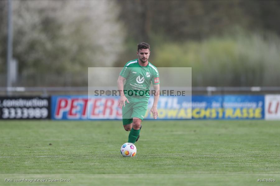Fundamentum Sportpark, Karlburg, 16.04.2025, sport, action, BFV, Fussball, 25. Spieltag, Kreisliga Würzburg Gr. 2, FVT, TSV, FV Thüngersheim, TSV Karlburg II - Bild-ID: 2478826