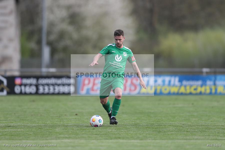 Fundamentum Sportpark, Karlburg, 16.04.2025, sport, action, BFV, Fussball, 25. Spieltag, Kreisliga Würzburg Gr. 2, FVT, TSV, FV Thüngersheim, TSV Karlburg II - Bild-ID: 2478828