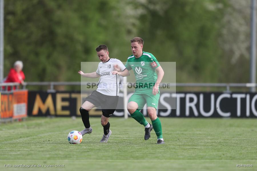 Fundamentum Sportpark, Karlburg, 16.04.2025, sport, action, BFV, Fussball, 25. Spieltag, Kreisliga Würzburg Gr. 2, FVT, TSV, FV Thüngersheim, TSV Karlburg II - Bild-ID: 2478838