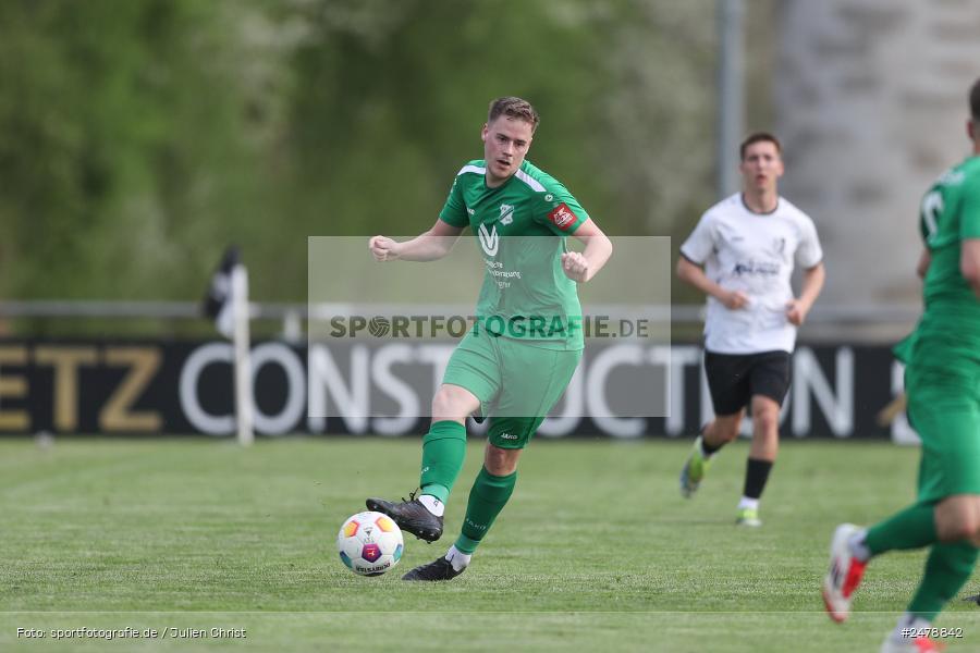 Fundamentum Sportpark, Karlburg, 16.04.2025, sport, action, BFV, Fussball, 25. Spieltag, Kreisliga Würzburg Gr. 2, FVT, TSV, FV Thüngersheim, TSV Karlburg II - Bild-ID: 2478842