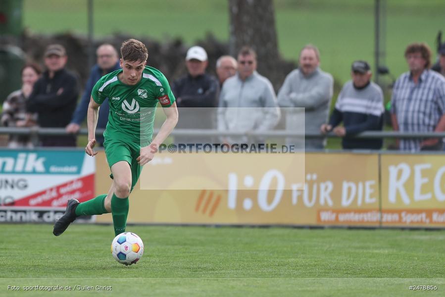 Fundamentum Sportpark, Karlburg, 16.04.2025, sport, action, BFV, Fussball, 25. Spieltag, Kreisliga Würzburg Gr. 2, FVT, TSV, FV Thüngersheim, TSV Karlburg II - Bild-ID: 2478856