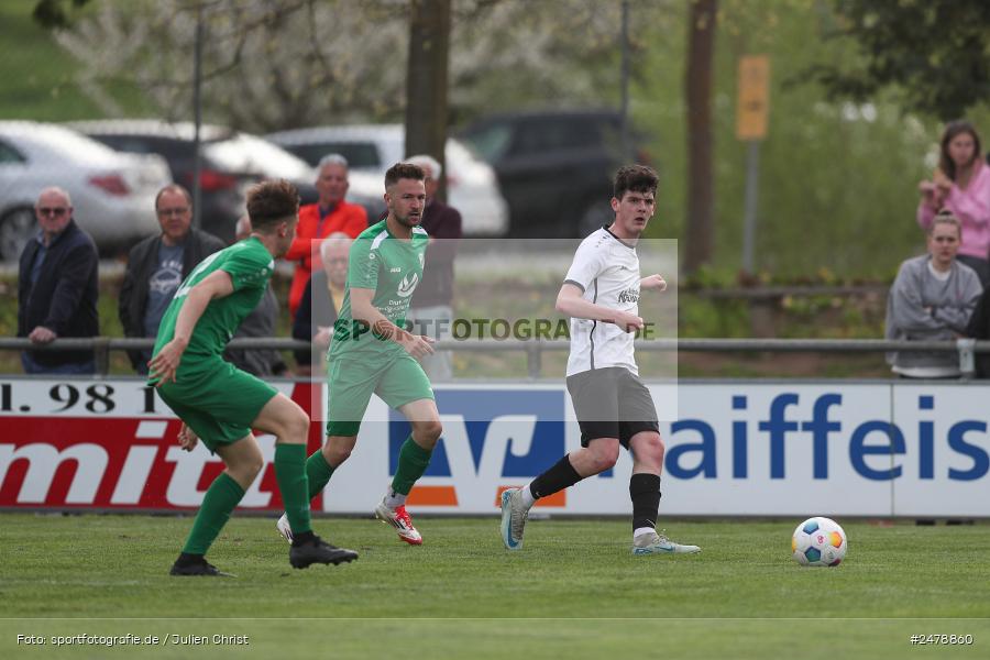 Fundamentum Sportpark, Karlburg, 16.04.2025, sport, action, BFV, Fussball, 25. Spieltag, Kreisliga Würzburg Gr. 2, FVT, TSV, FV Thüngersheim, TSV Karlburg II - Bild-ID: 2478860