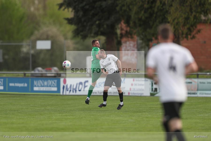 Fundamentum Sportpark, Karlburg, 16.04.2025, sport, action, BFV, Fussball, 25. Spieltag, Kreisliga Würzburg Gr. 2, FVT, TSV, FV Thüngersheim, TSV Karlburg II - Bild-ID: 2478862