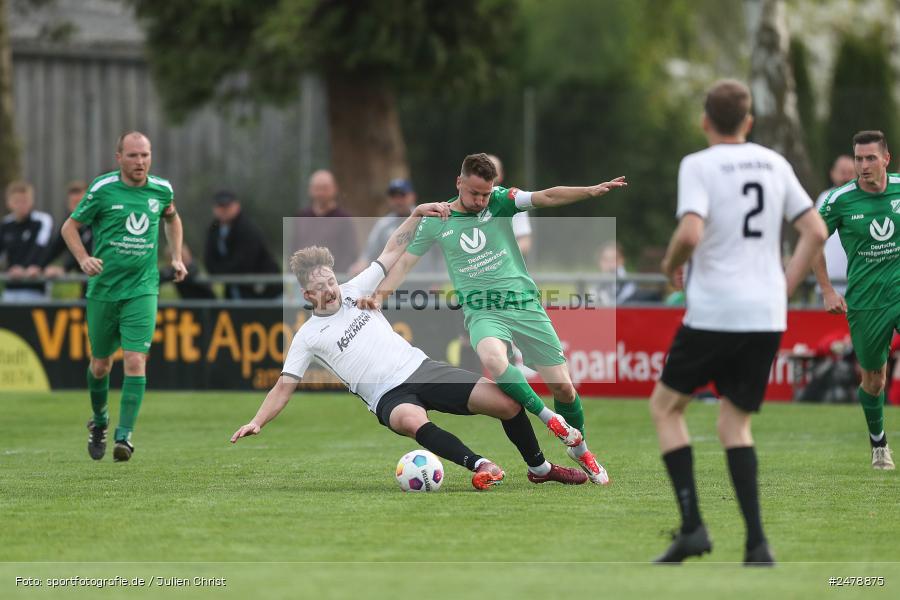 Fundamentum Sportpark, Karlburg, 16.04.2025, sport, action, BFV, Fussball, 25. Spieltag, Kreisliga Würzburg Gr. 2, FVT, TSV, FV Thüngersheim, TSV Karlburg II - Bild-ID: 2478875
