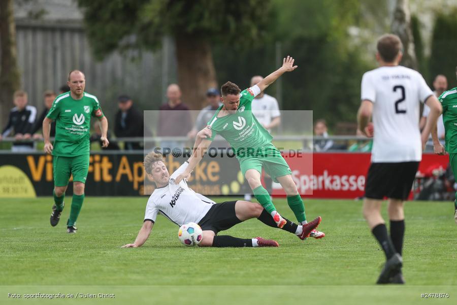 Fundamentum Sportpark, Karlburg, 16.04.2025, sport, action, BFV, Fussball, 25. Spieltag, Kreisliga Würzburg Gr. 2, FVT, TSV, FV Thüngersheim, TSV Karlburg II - Bild-ID: 2478876