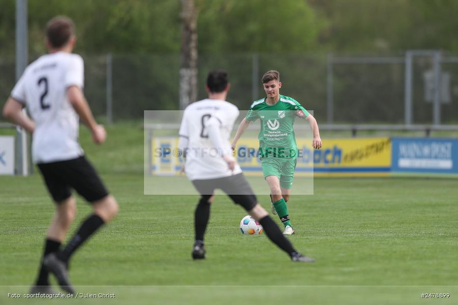 Fundamentum Sportpark, Karlburg, 16.04.2025, sport, action, BFV, Fussball, 25. Spieltag, Kreisliga Würzburg Gr. 2, FVT, TSV, FV Thüngersheim, TSV Karlburg II - Bild-ID: 2478899