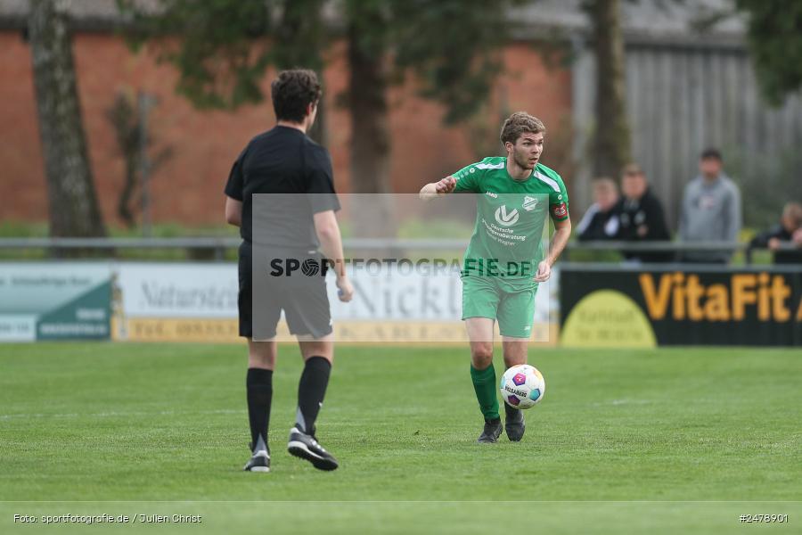 Fundamentum Sportpark, Karlburg, 16.04.2025, sport, action, BFV, Fussball, 25. Spieltag, Kreisliga Würzburg Gr. 2, FVT, TSV, FV Thüngersheim, TSV Karlburg II - Bild-ID: 2478901