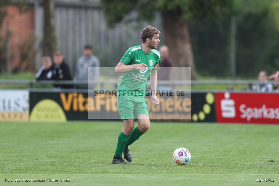 Fundamentum Sportpark, Karlburg, 16.04.2025, sport, action, BFV, Fussball, 25. Spieltag, Kreisliga Würzburg Gr. 2, FVT, TSV, FV Thüngersheim, TSV Karlburg II - Bild-ID: 2478902