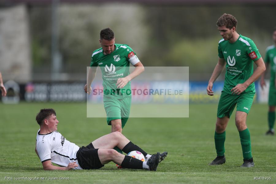 Fundamentum Sportpark, Karlburg, 16.04.2025, sport, action, BFV, Fussball, 25. Spieltag, Kreisliga Würzburg Gr. 2, FVT, TSV, FV Thüngersheim, TSV Karlburg II - Bild-ID: 2478905