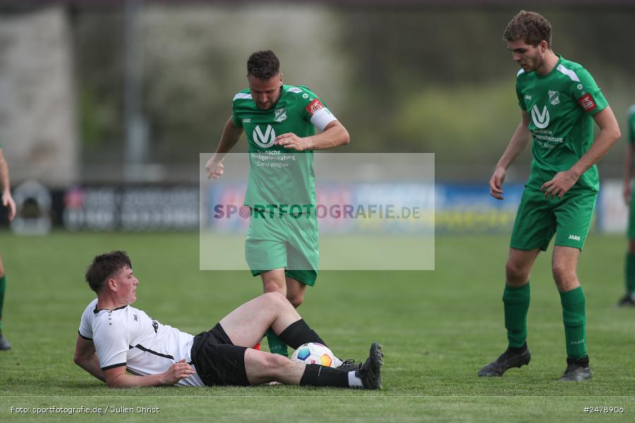 Fundamentum Sportpark, Karlburg, 16.04.2025, sport, action, BFV, Fussball, 25. Spieltag, Kreisliga Würzburg Gr. 2, FVT, TSV, FV Thüngersheim, TSV Karlburg II - Bild-ID: 2478906