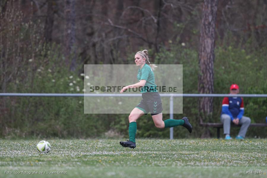 Sportgelände am Uhlberg, Karsbach, 16.04.2025, sport, action, BFV, Frauen Bezirksoberliga, Fussball, 16. Spieltag, SVV, FFC, SV 1928 Veitshöchheim, FFC Adelsberg-Karsbach - Bild-ID: 2478941
