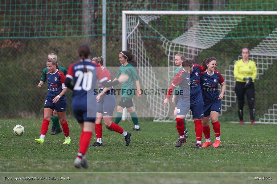 Sportgelände am Uhlberg, Karsbach, 16.04.2025, sport, action, BFV, Frauen Bezirksoberliga, Fussball, 16. Spieltag, SVV, FFC, SV 1928 Veitshöchheim, FFC Adelsberg-Karsbach - Bild-ID: 2478956 Sportgelände am Uhlberg, Karsbach, 16.04.2025, sport, action, BFV, Frauen Bezirksoberliga, Fussball, 16. Spieltag, SVV, FFC, SV 1928 Veitshöchheim, FFC Adelsberg-Karsbach - Bild-ID: 2478956