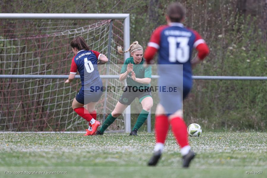 Sportgelände am Uhlberg, Karsbach, 16.04.2025, sport, action, BFV, Frauen Bezirksoberliga, Fussball, 16. Spieltag, SVV, FFC, SV 1928 Veitshöchheim, FFC Adelsberg-Karsbach - Bild-ID: 2478957 Sportgelände am Uhlberg, Karsbach, 16.04.2025, sport, action, BFV, Frauen Bezirksoberliga, Fussball, 16. Spieltag, SVV, FFC, SV 1928 Veitshöchheim, FFC Adelsberg-Karsbach - Bild-ID: 2478957