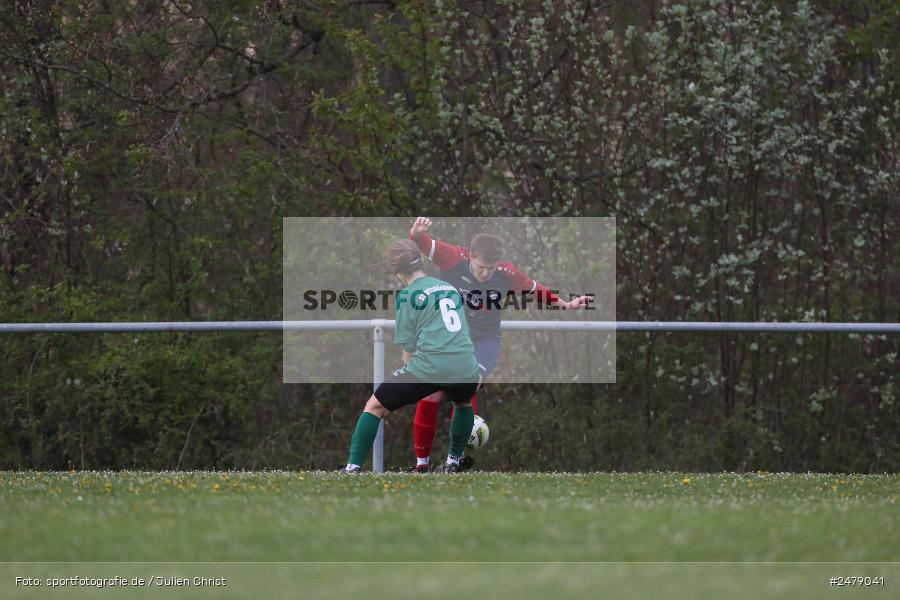 Sportgelände am Uhlberg, Karsbach, 16.04.2025, sport, action, BFV, Frauen Bezirksoberliga, Fussball, 16. Spieltag, SVV, FFC, SV 1928 Veitshöchheim, FFC Adelsberg-Karsbach - Bild-ID: 2479041