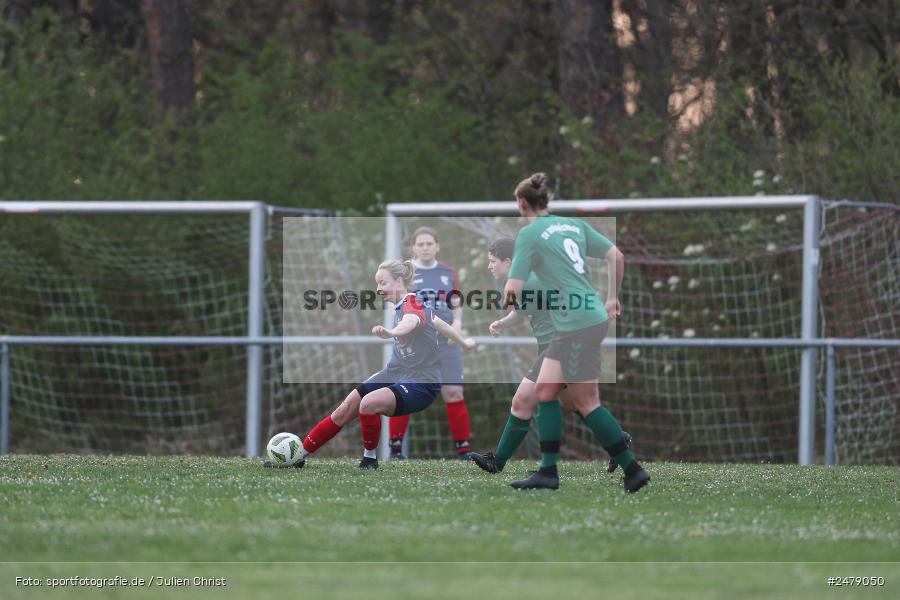 Sportgelände am Uhlberg, Karsbach, 16.04.2025, sport, action, BFV, Frauen Bezirksoberliga, Fussball, 16. Spieltag, SVV, FFC, SV 1928 Veitshöchheim, FFC Adelsberg-Karsbach - Bild-ID: 2479050