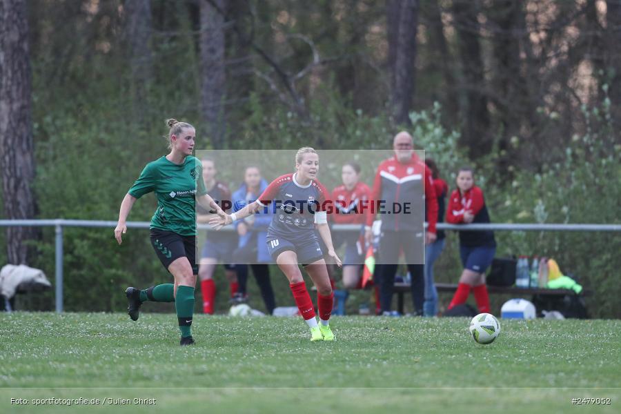 Sportgelände am Uhlberg, Karsbach, 16.04.2025, sport, action, BFV, Frauen Bezirksoberliga, Fussball, 16. Spieltag, SVV, FFC, SV 1928 Veitshöchheim, FFC Adelsberg-Karsbach - Bild-ID: 2479052