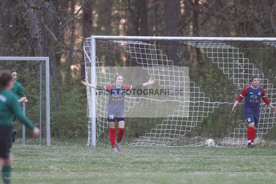 Sportgelände am Uhlberg, Karsbach, 16.04.2025, sport, action, BFV, Frauen Bezirksoberliga, Fussball, 16. Spieltag, SVV, FFC, SV 1928 Veitshöchheim, FFC Adelsberg-Karsbach - Bild-ID: 2479058