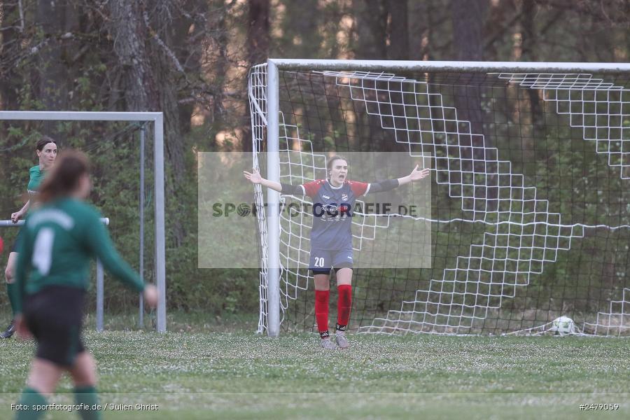 Sportgelände am Uhlberg, Karsbach, 16.04.2025, sport, action, BFV, Frauen Bezirksoberliga, Fussball, 16. Spieltag, SVV, FFC, SV 1928 Veitshöchheim, FFC Adelsberg-Karsbach - Bild-ID: 2479059