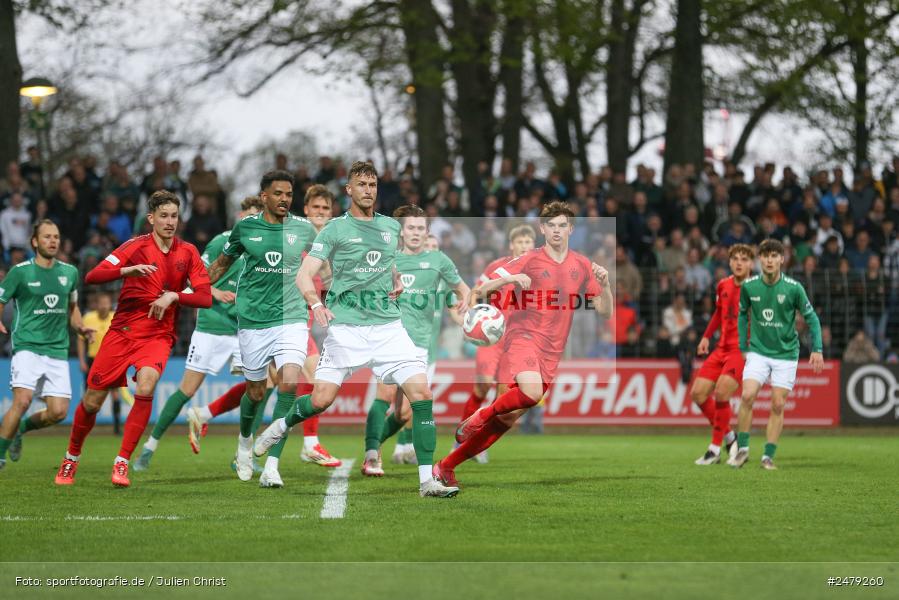 sport, action, Schweinfurt, Sachs-Stadion, Regionalliga Bayern, Fussball, FCS, FCB, FC Bayern München II, BFV, 29. Spieltag, 17.04.2025, 1. FC Schweinfurt 1905 - Bild-ID: 2479260