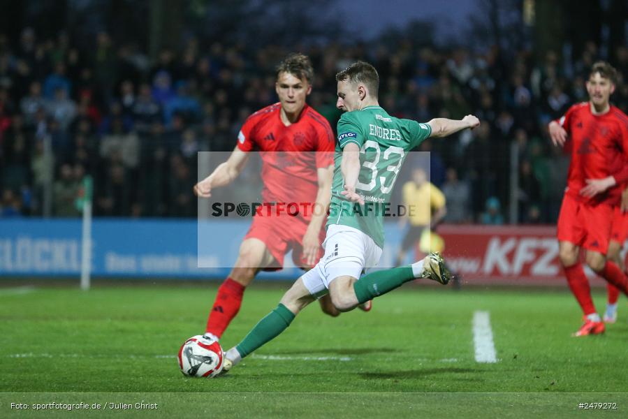 sport, action, Schweinfurt, Sachs-Stadion, Regionalliga Bayern, Fussball, FCS, FCB, FC Bayern München II, BFV, 29. Spieltag, 17.04.2025, 1. FC Schweinfurt 1905 - Bild-ID: 2479272
