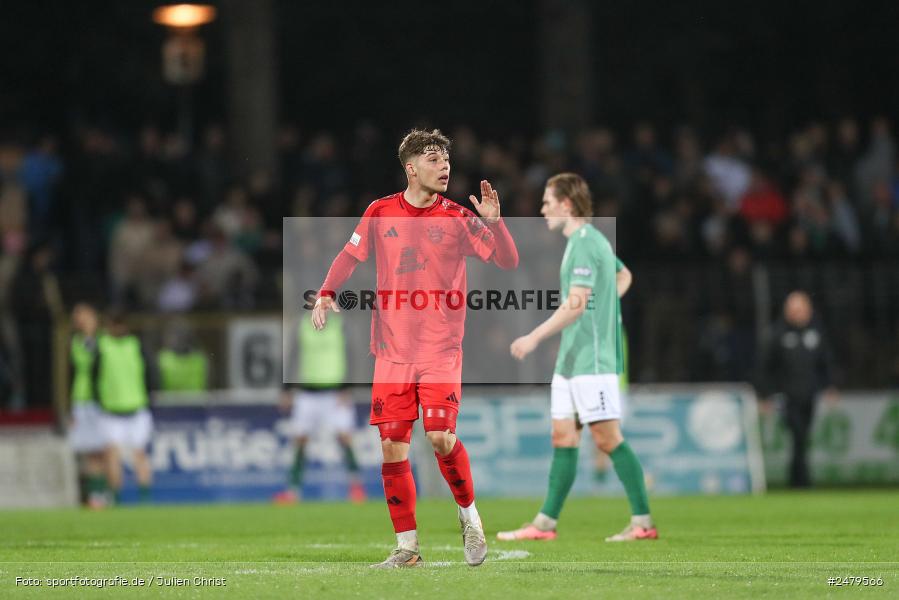 sport, action, Schweinfurt, Sachs-Stadion, Regionalliga Bayern, Fussball, FCS, FCB, FC Bayern München II, BFV, 29. Spieltag, 17.04.2025, 1. FC Schweinfurt 1905 - Bild-ID: 2479566