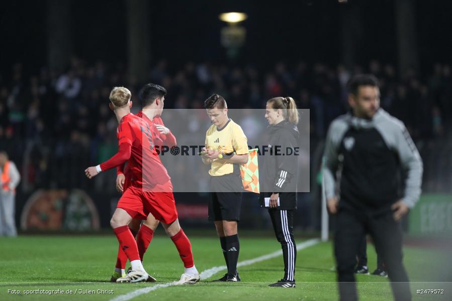 sport, action, Schweinfurt, Sachs-Stadion, Regionalliga Bayern, Fussball, FCS, FCB, FC Bayern München II, BFV, 29. Spieltag, 17.04.2025, 1. FC Schweinfurt 1905 - Bild-ID: 2479572