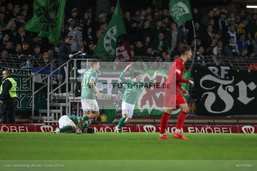 sport, action, Schweinfurt, Sachs-Stadion, Regionalliga Bayern, Fussball, FCS, FCB, FC Bayern München II, BFV, 29. Spieltag, 17.04.2025, 1. FC Schweinfurt 1905 - Bild-ID: 2479586 sport, action, Schweinfurt, Sachs-Stadion, Regionalliga Bayern, Fussball, FCS, FCB, FC Bayern München II, BFV, 29. Spieltag, 17.04.2025, 1. FC Schweinfurt 1905 - Bild-ID: 2479586