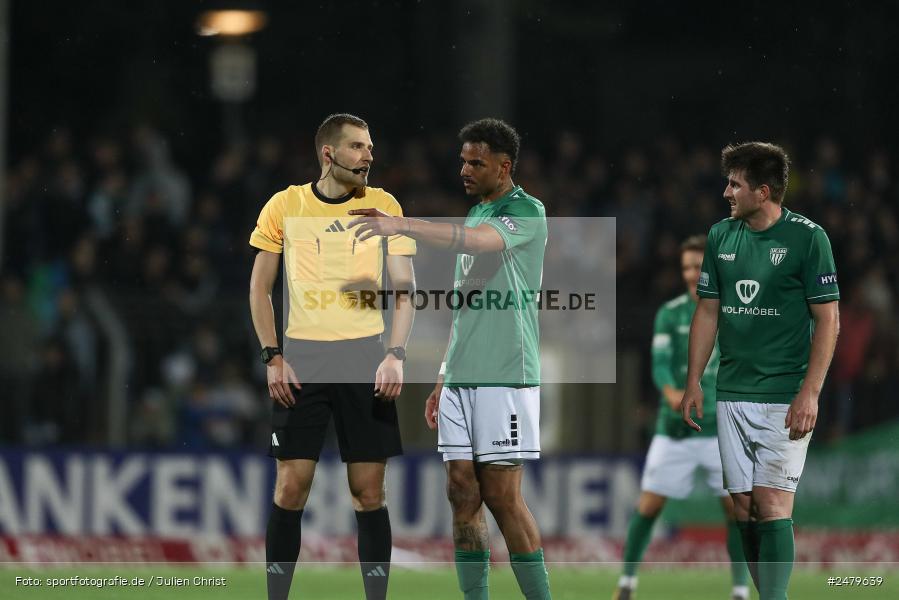 sport, action, Schweinfurt, Sachs-Stadion, Regionalliga Bayern, Fussball, FCS, FCB, FC Bayern München II, BFV, 29. Spieltag, 17.04.2025, 1. FC Schweinfurt 1905 - Bild-ID: 2479639