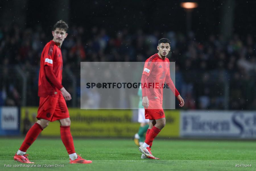 sport, action, Schweinfurt, Sachs-Stadion, Regionalliga Bayern, Fussball, FCS, FCB, FC Bayern München II, BFV, 29. Spieltag, 17.04.2025, 1. FC Schweinfurt 1905 - Bild-ID: 2479644